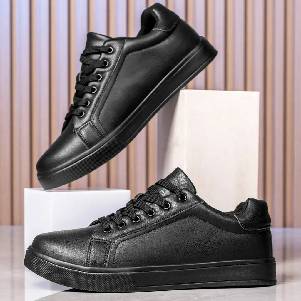 Leather Men Shoes Sneakers Shoe Breathable Leisure Male Sneakers