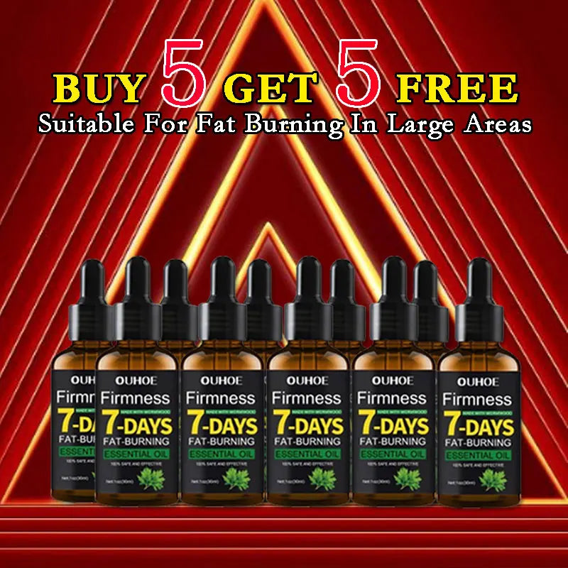 Weight Loss Oil for Fast Burning of Belly Waist Leg Fat - Quick Fat Reduction Solution