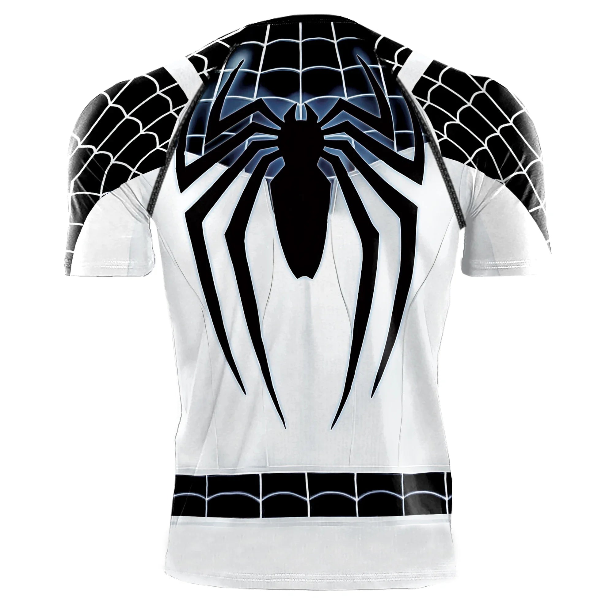 Superhero Mens Compression T Shirt Sport Workout 3D Spider Compression Gym Fitness Top