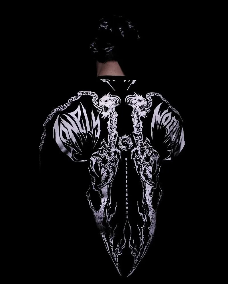 Shirt and pants Striped Printed Oversized for gym