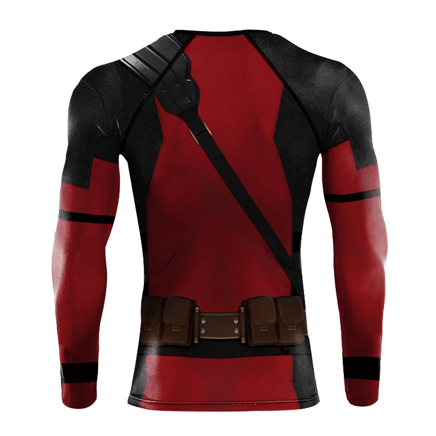 Compression Shirts for Men Long Sleeve of Avengers  Fitness Sportwear