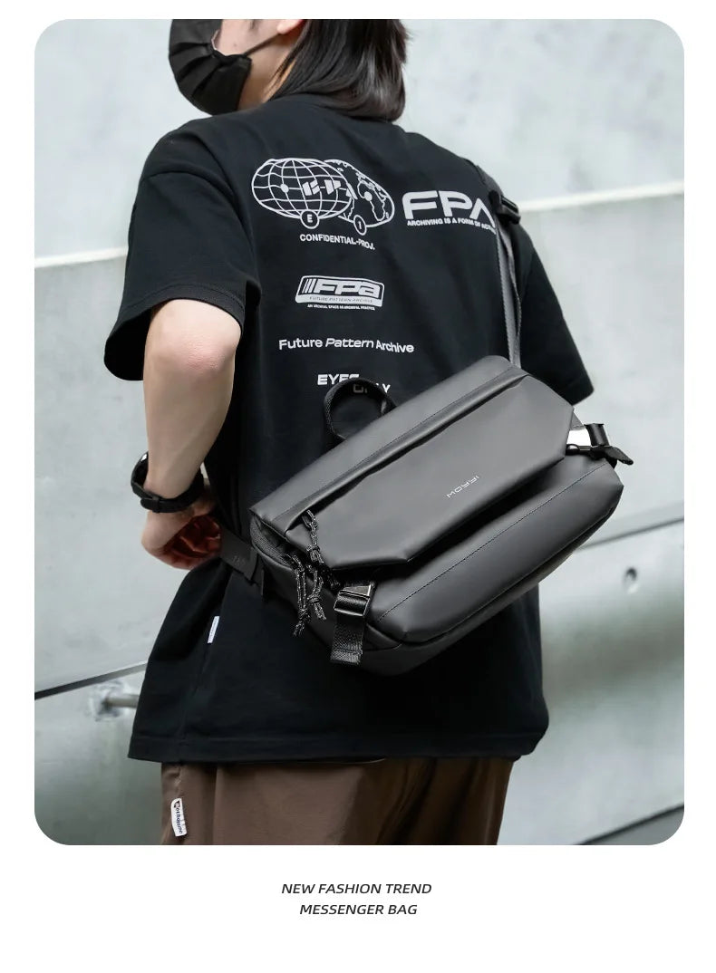 High Street Crossbody Bag Man Outdoor Sport Waterproof Shoulder Bag