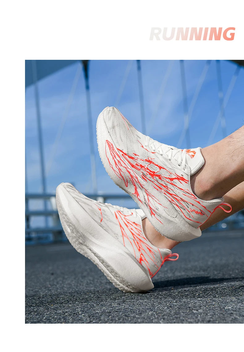 Sneakers Men Lightweight Breathable Wear-Resistant Soft Gym Jogging Shoes Comfort