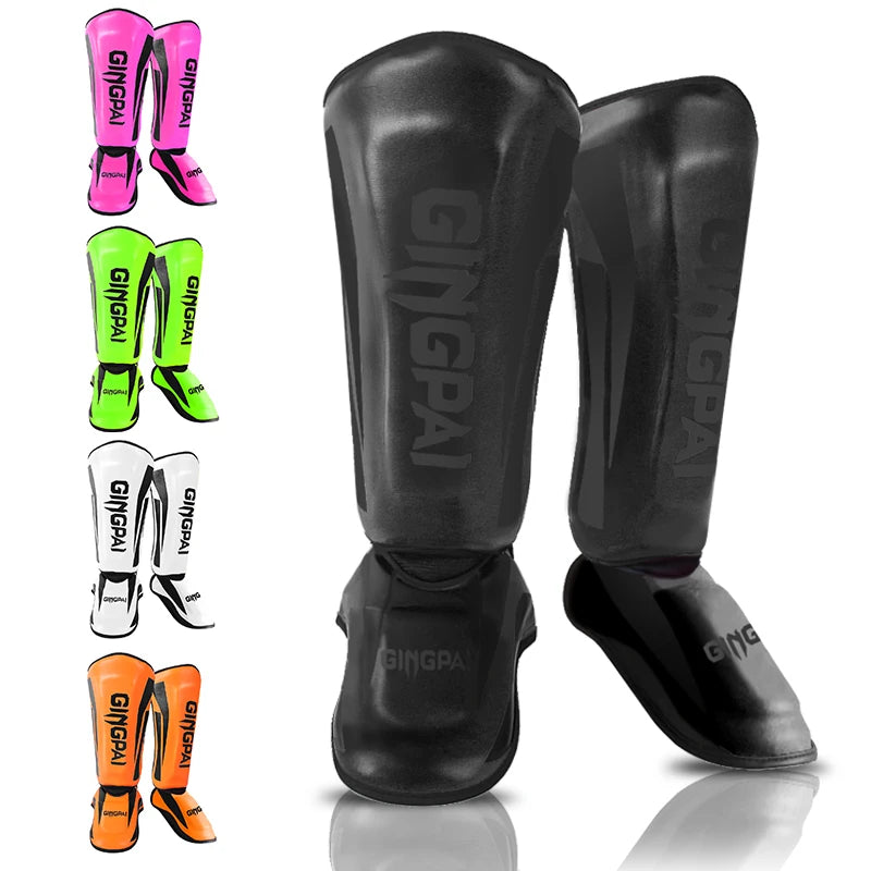 Kickboxing Boxing Shin Guard Pads Muay Thai Martial Arts Leg Protector