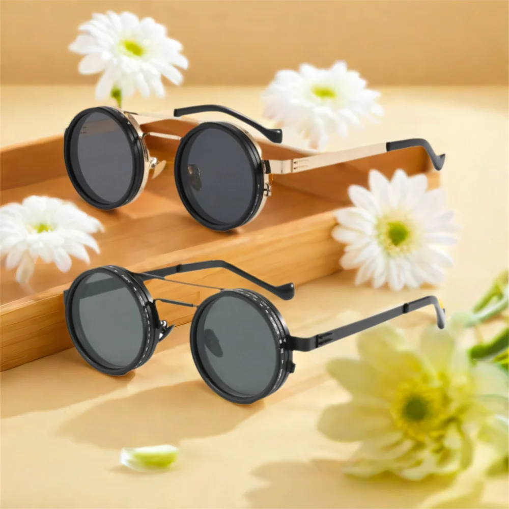 New ND2-400 Adjustable Dimming Glasses ND Filter UV400 Polarized Sunglasses
