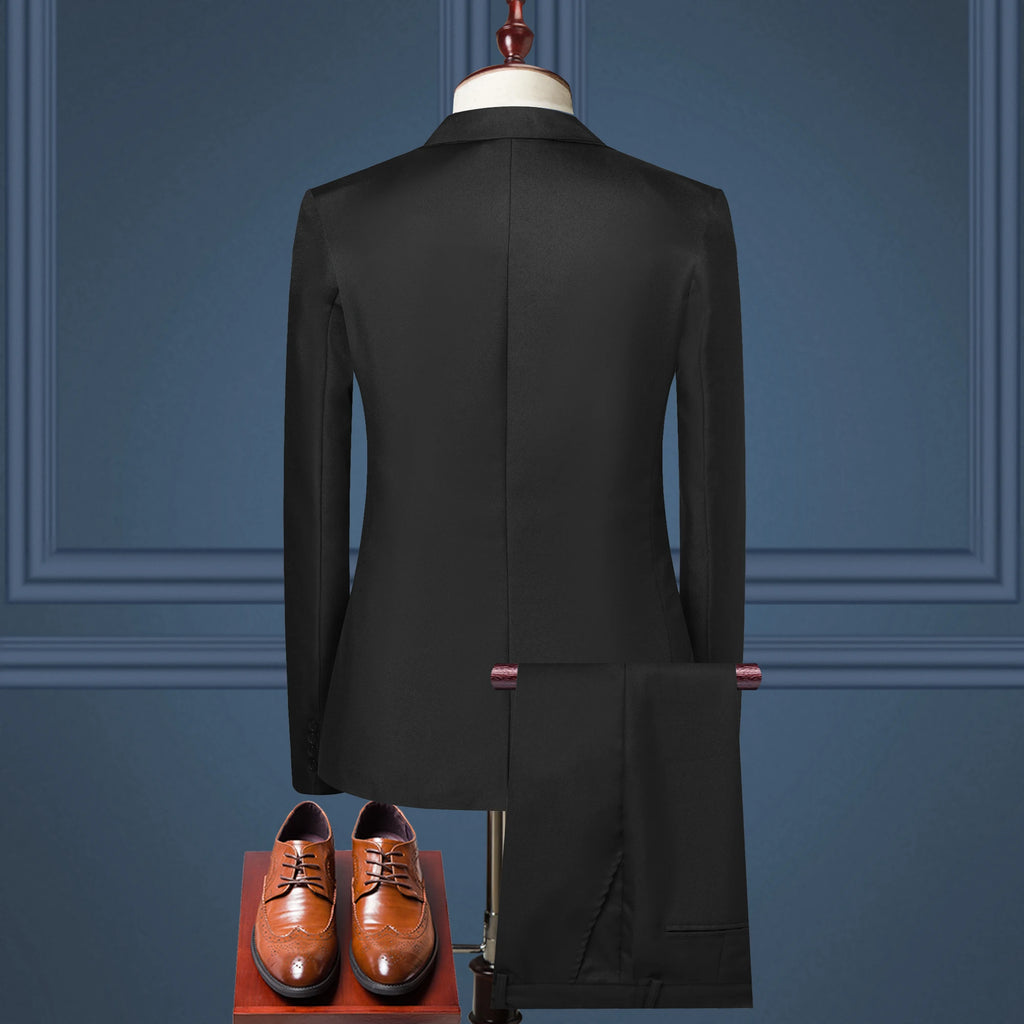 Luxury Men's Suit Business Casual Suit Two-piece
