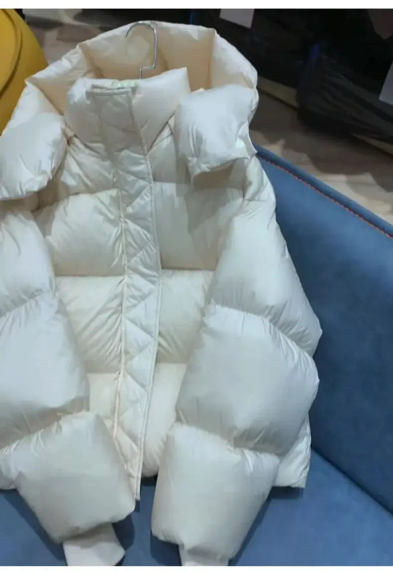 Hooded Cotton Jacket of Women