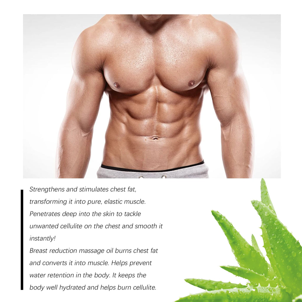 Gynecomastia Removal Spray Anti Cellulite Strengthen Chest Abdominal Muscles