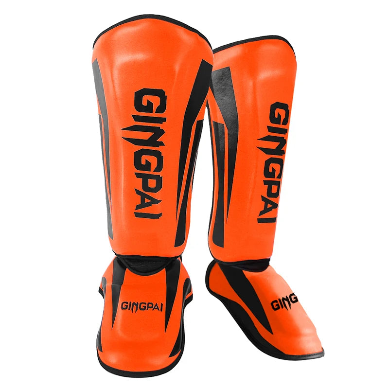 Kickboxing Boxing Shin Guard Pads Muay Thai Martial Arts Leg Protector