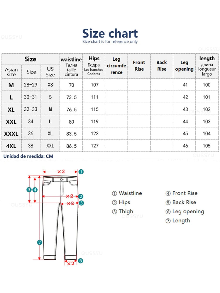 Man's Casual Pants Men Elastic Waist Baggy Straight Wide Leg Jogger Breathable Trouser