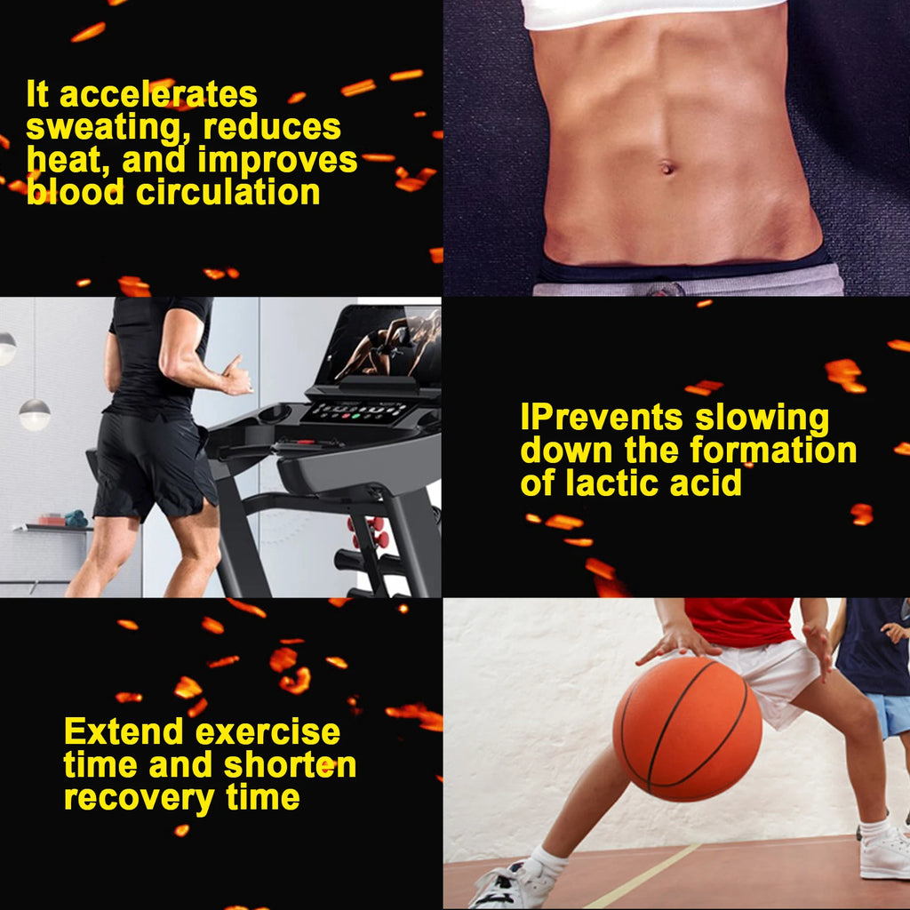 Hot Sweat Cream 120g Fat Burning Tighten Abdominal Muscles Arms Legs Waist Fat Loss