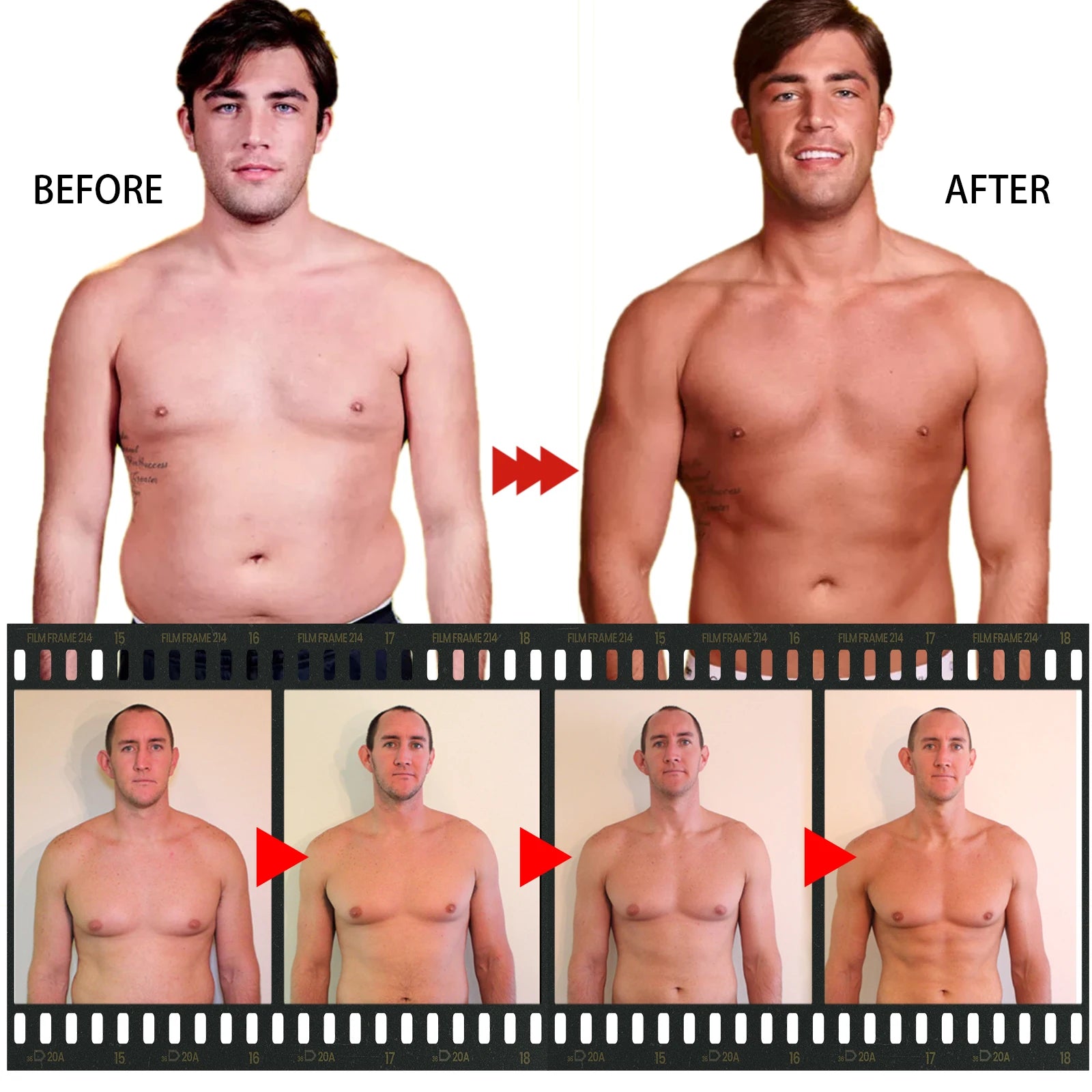 Gynecomastia Removal Spray Anti Cellulite Strengthen Chest Abdominal Muscles
