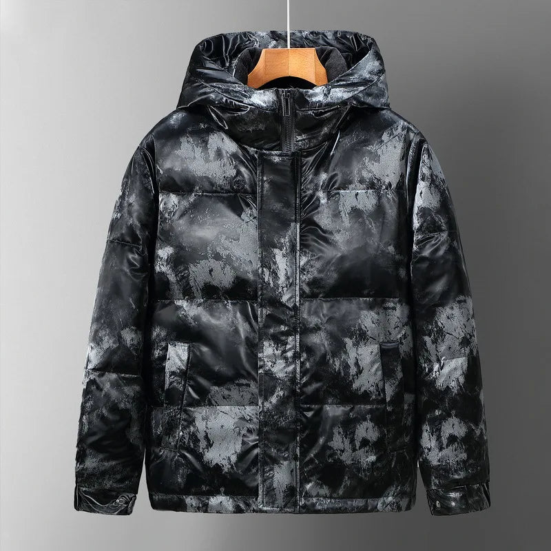 Fashion jacket Men Hooded Winter Duck Down Coats Thicker Warm Down