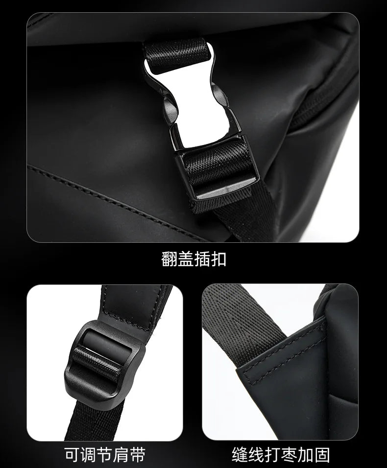 High Street Crossbody Bag Man Outdoor Sport Waterproof Shoulder Bag