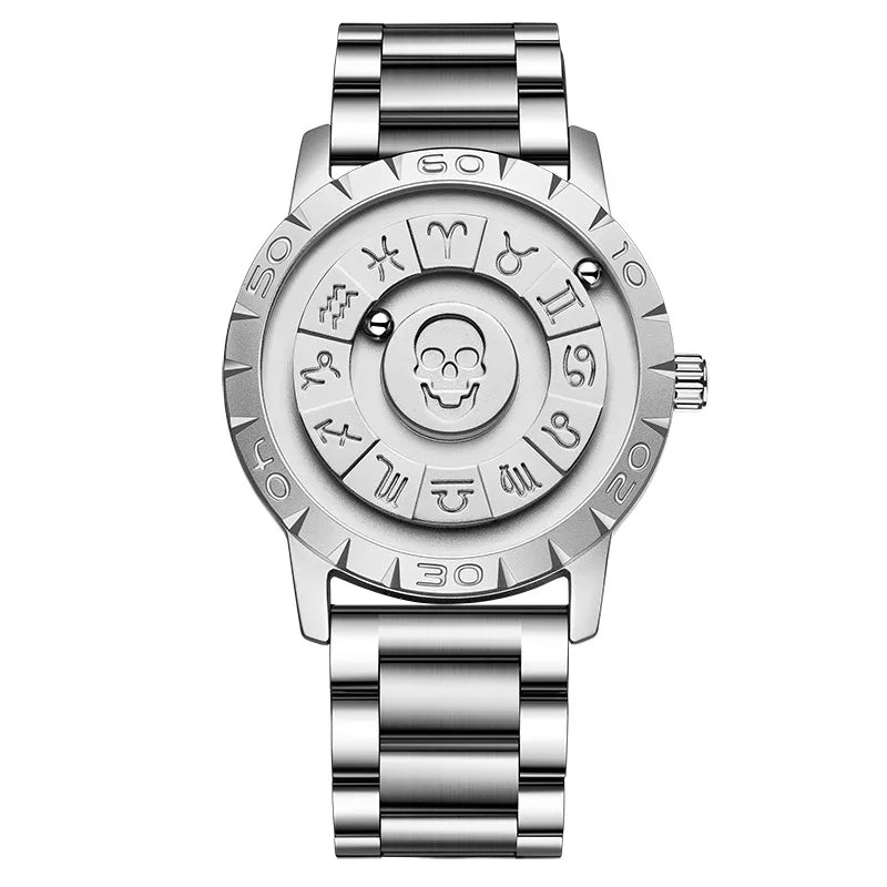FOXOBOX Brand Luxury Scrolling  Force Quartz Wristwatch