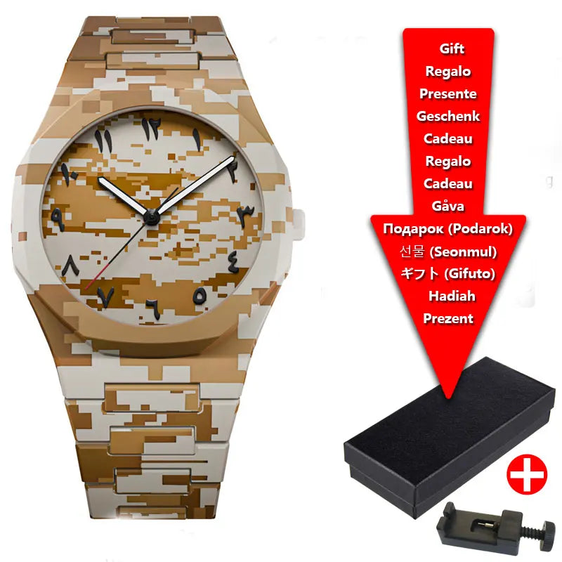 Dial Design Black Classic Quartz Watch