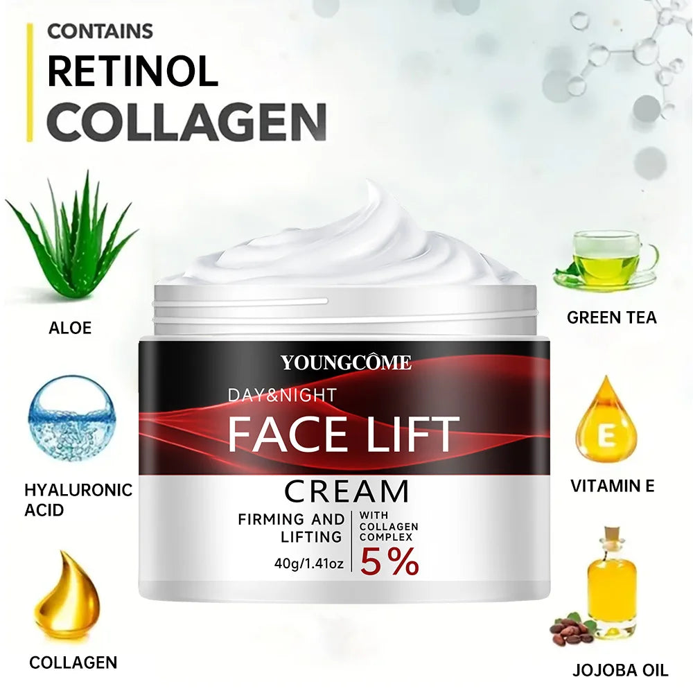 Wrinkle Removing Cream Anti Aging Firming Lifting Fade Fine Lines Whitening Moisturizing