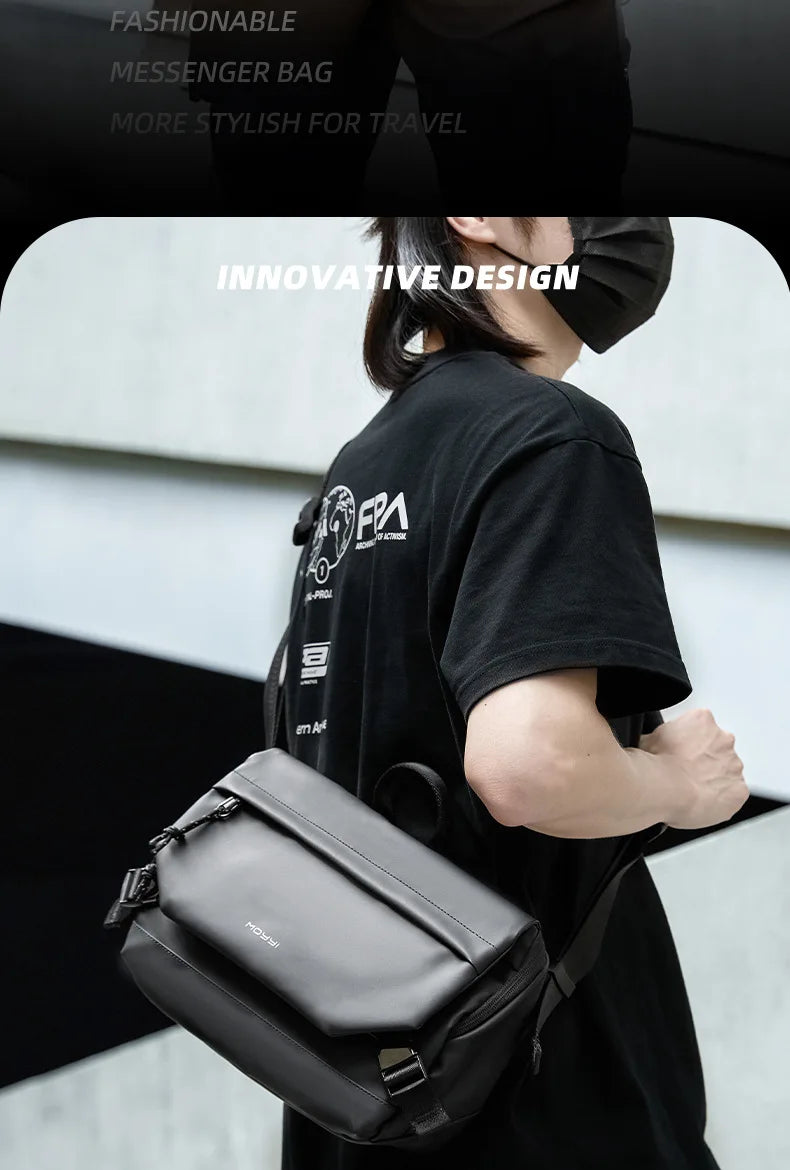 High Street Crossbody Bag Man Outdoor Sport Waterproof Shoulder Bag