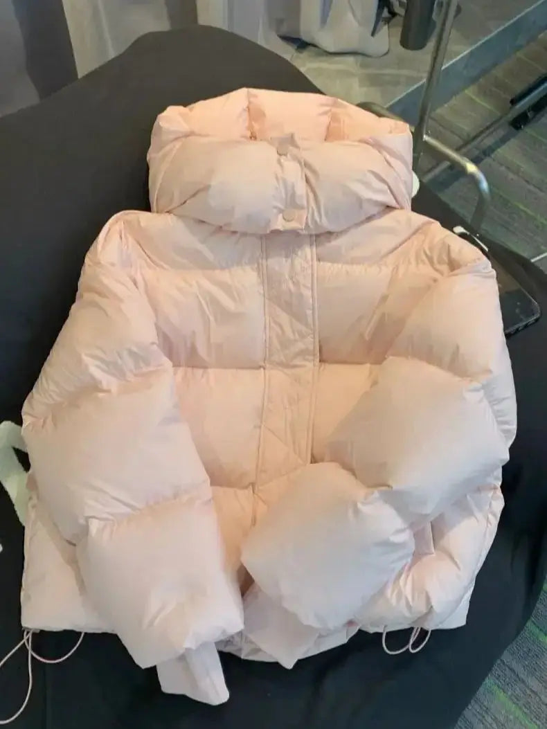 Hooded Cotton Jacket of Women