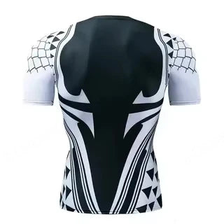 New T-Shirt For Men Gym Anime Jujutsu Kaisen 3D Print Fitness