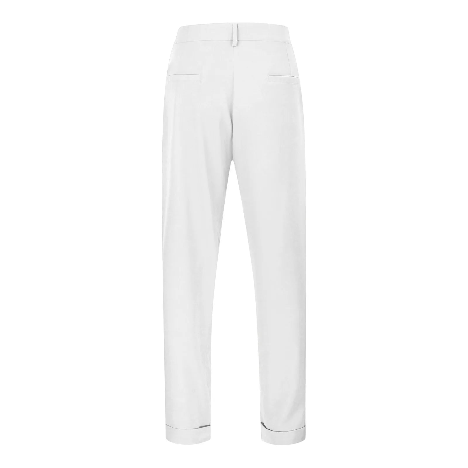 Wide Leg Casual Pants for Mens Solid