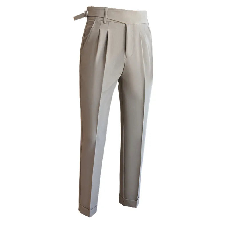 Men's Pants Suit Pants for Men Clothing Slim Fit Casual Formal