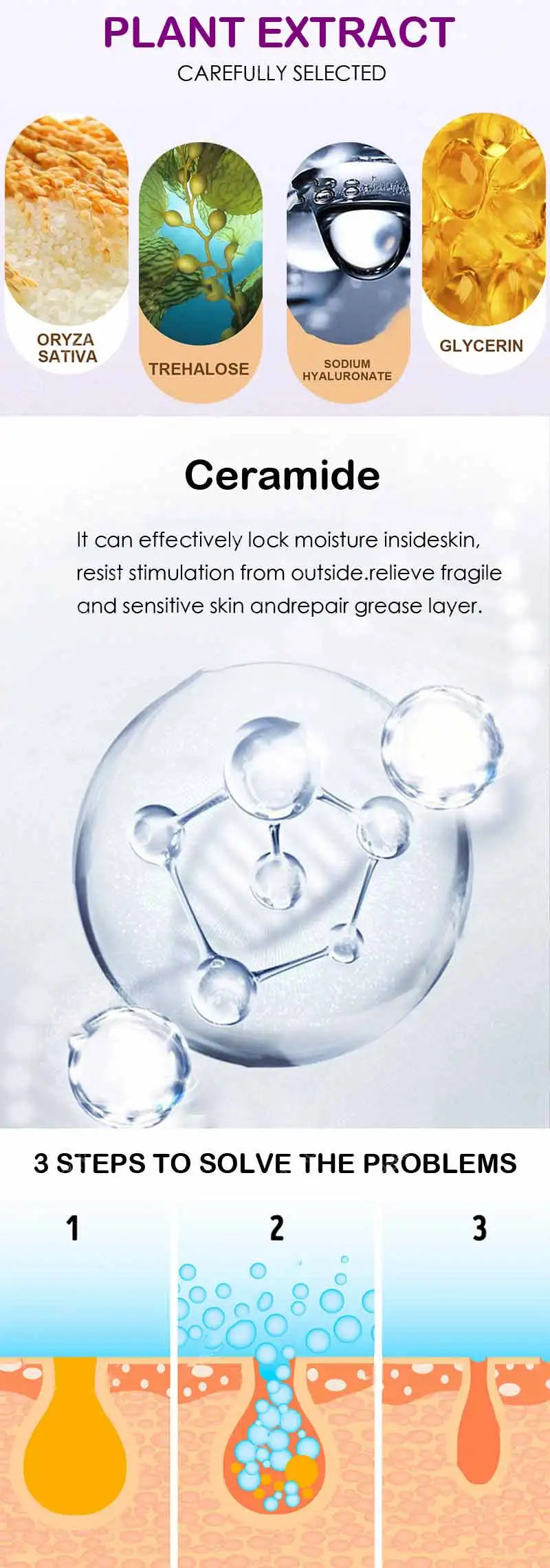 Pore Shrinking Serum Face Removing Large Pores Tightening Facial Pore Minimizing