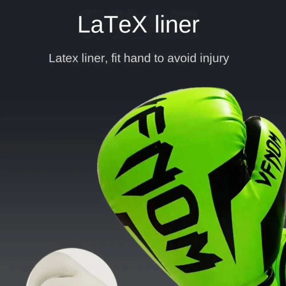 Adult Boxing Gloves PU Breathable Professional Fighting Gloves