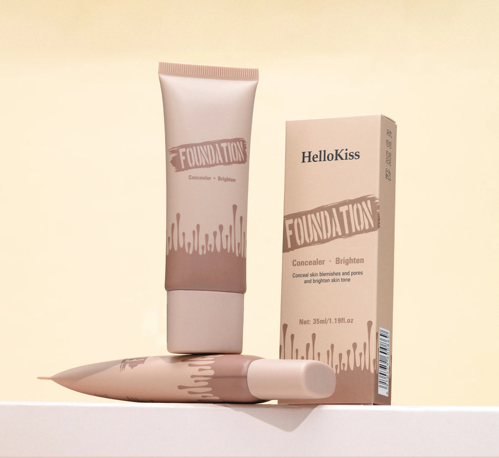 Coverage Foundation, Matte Finish Oil-control Liquid Foundation, Covering Blemishes