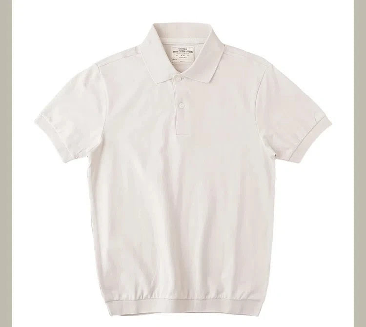 American t-shirt men short-sleeved polo shirt men half-sleeved summer