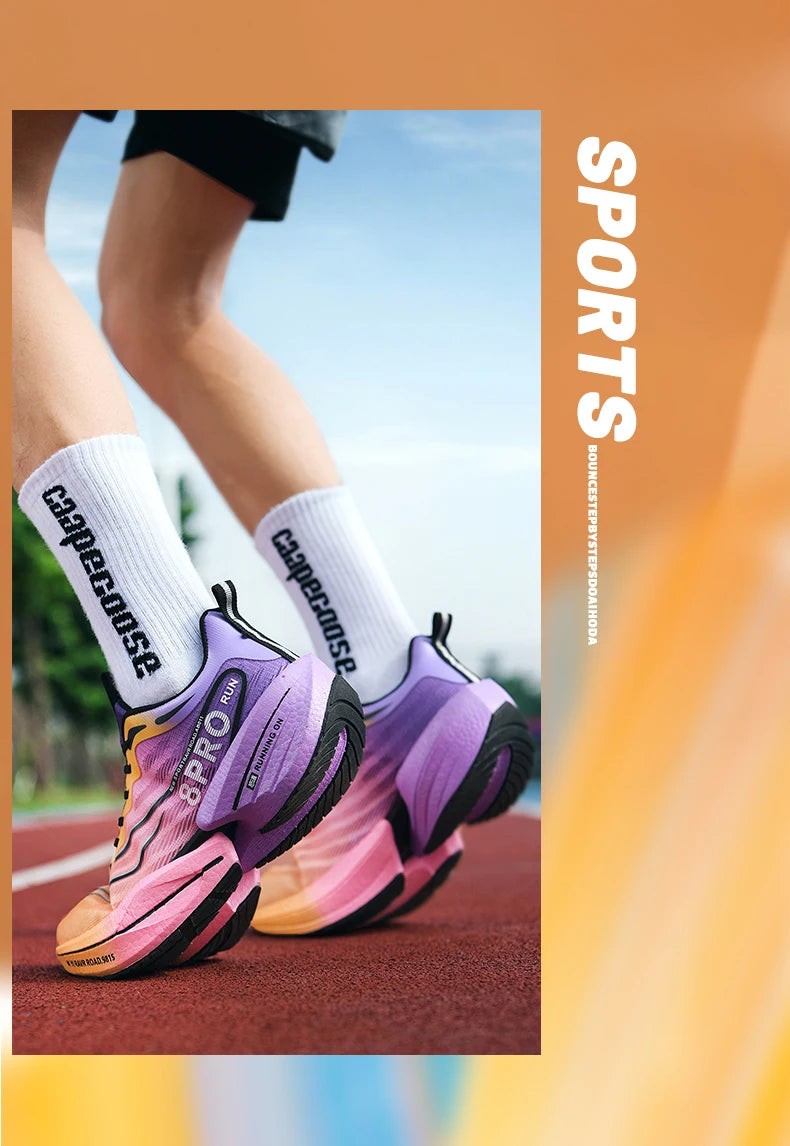 Marathon Air Cushion Men & WOMEN Sports Running Shoes Breathable Lightweight