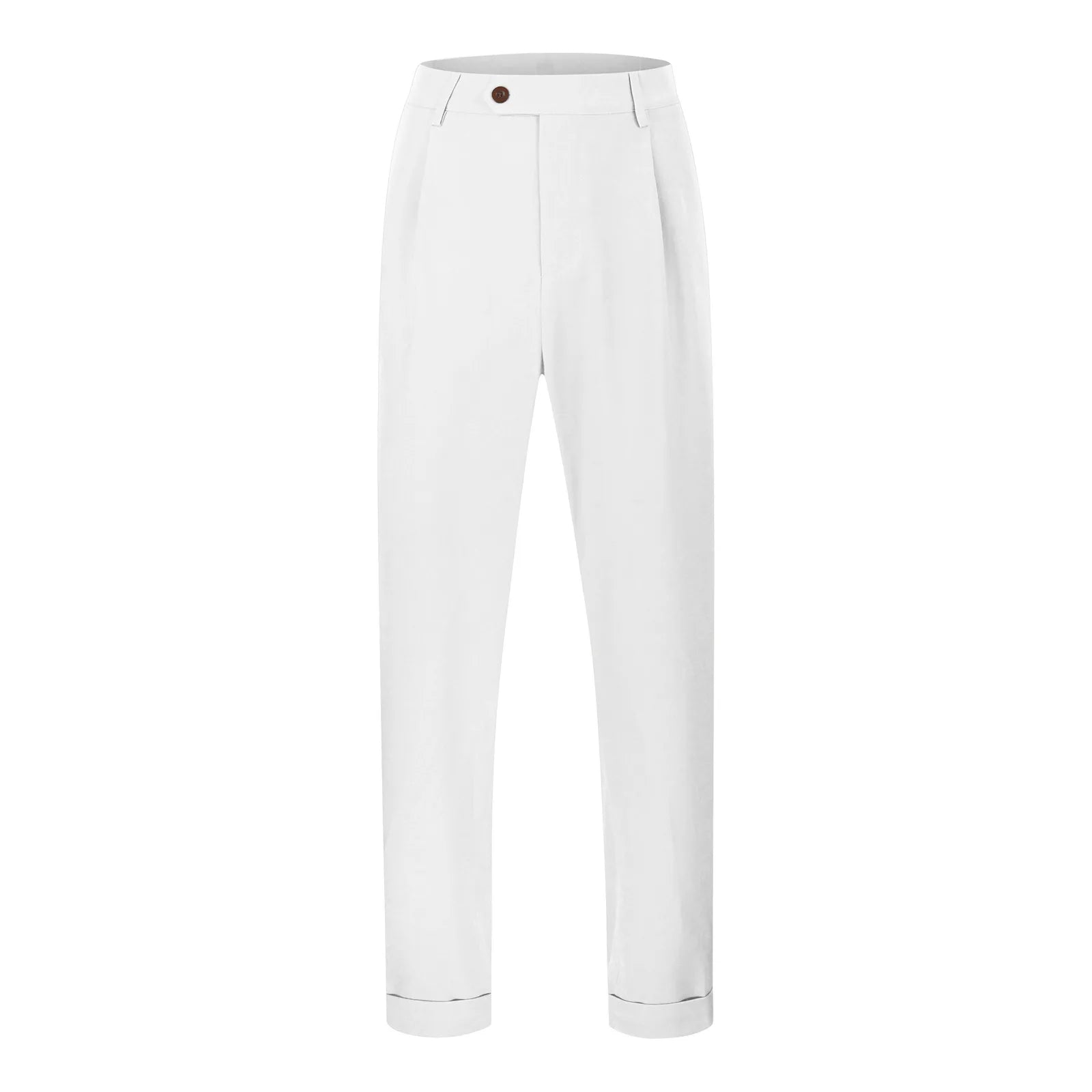 Wide Leg Casual Pants for Mens Solid